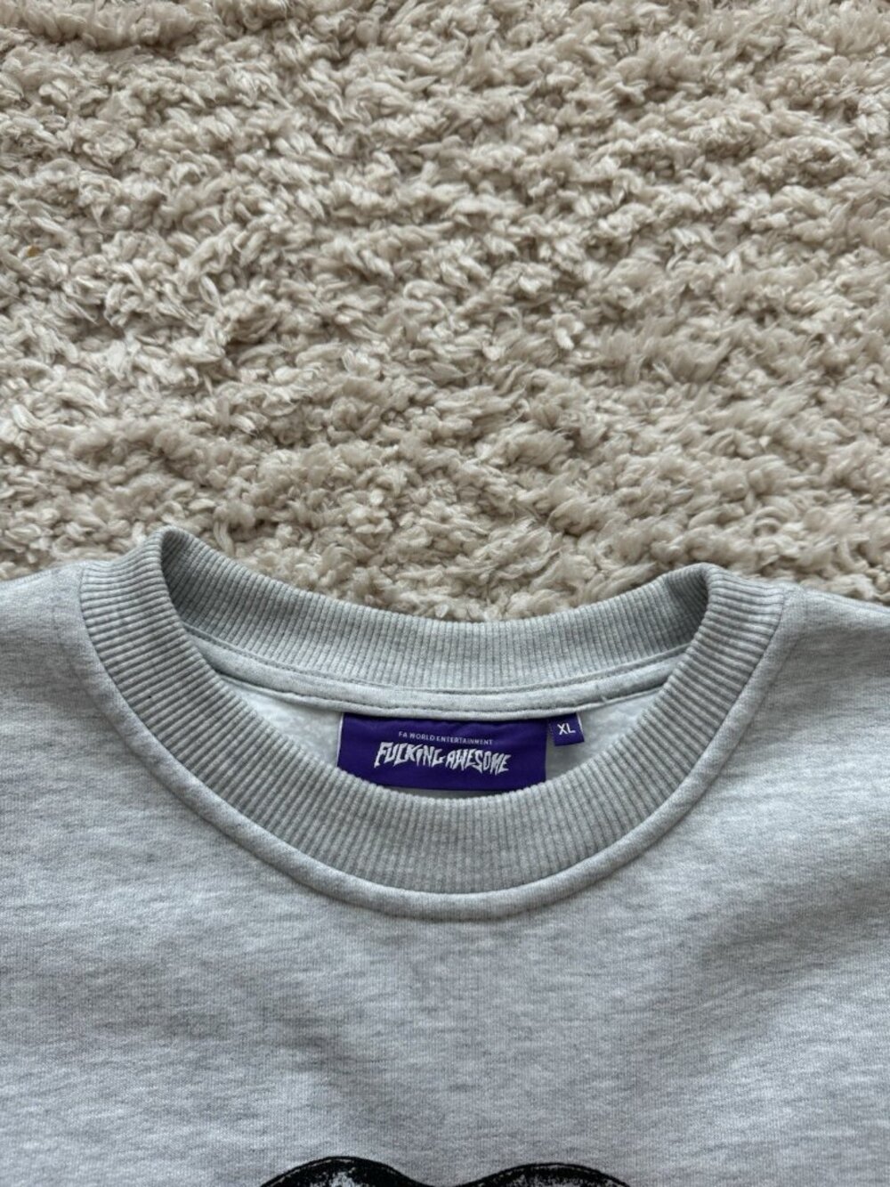 fucking awesome FA Cobra Crewneck Grey Size XL - Picture 5 of 7